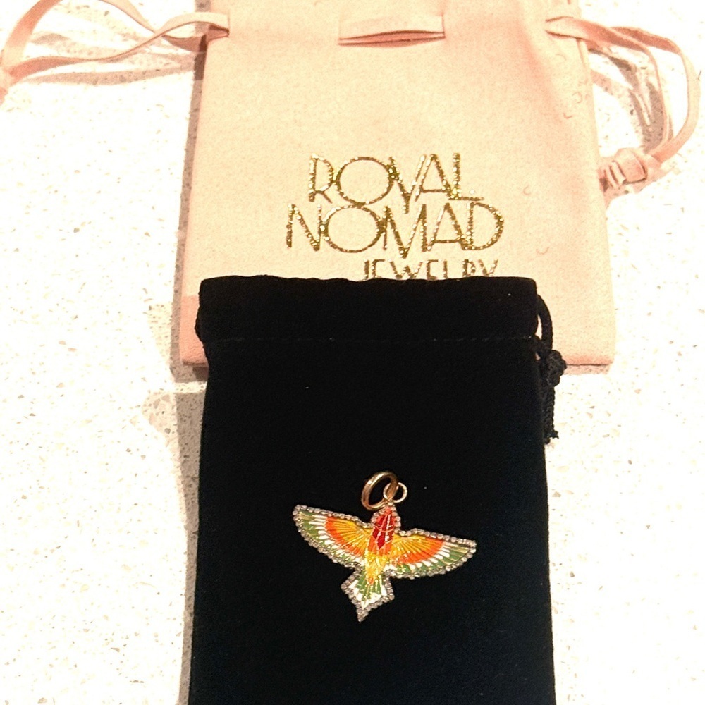 Royal Nomad Colorful Eagle Charm